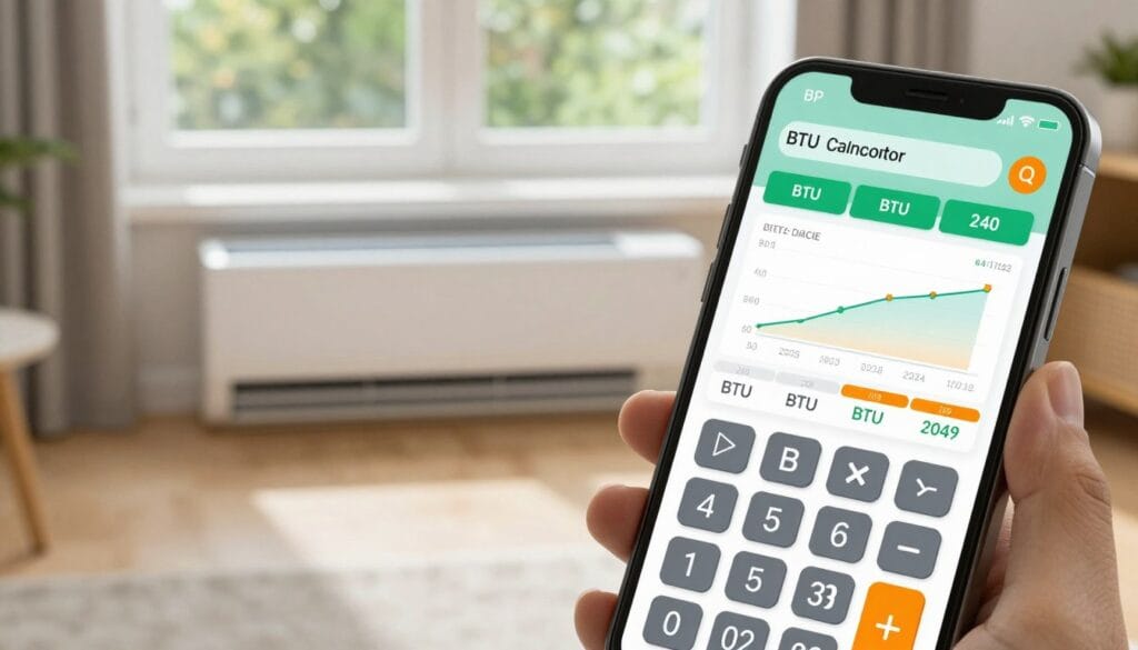 BTU capacity calculator